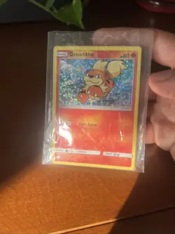 Pokemon TCG Growlithe McDonald's Promos 2018 1/12 Holo Card - Image 5