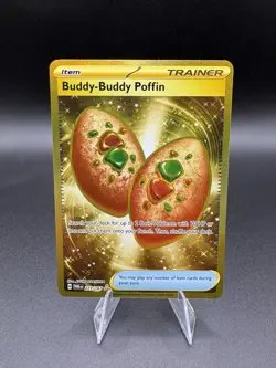 Buddy-Buddy Poffin 223/167 Hyper Rare Pokemon Twilight Masquerade NM - Image 1