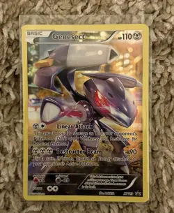Genesect XY119 Mythical Collection Black Star Promo Pokemon Card - - Image 1