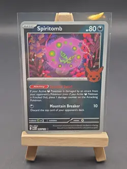 Spiritomb 087/132 Stamp Trick Or Trade AND Play! - League Promo - Pokemon TCG NM - Image 1