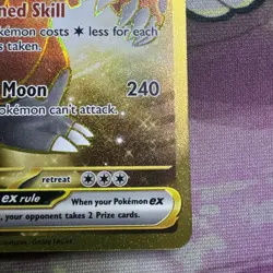 POKEMON BLOODMOON URSALUNA EX 222/167 TWILIGHT MASQUERADE GOLD HYPER RARE - NM - Image 5