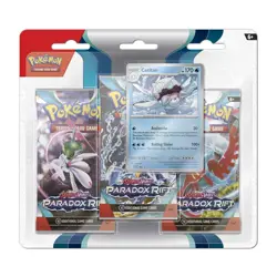 Pokemon TCG: Scarlet & Violet-Paradox Rift Blister 3 Pack Cetitan or Arctibax 820650854033 - Image 2