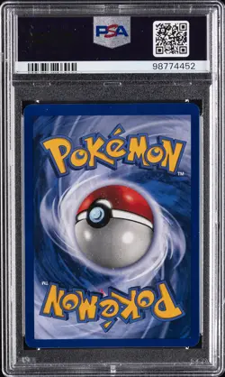 1999 POKEMON BASE SET UNLIMITED #1 ALAKAZAM-HOLO PSA 8 - Image 2