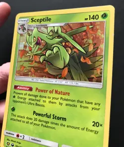 Sceptile 10a/168 Celestial Storm SM PROMO Pokemon Card HOLO RARE Near Mint - Image 3