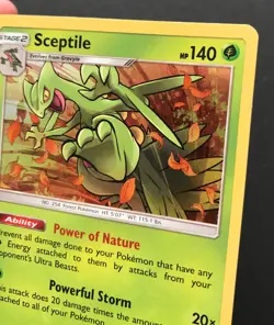 Sceptile 10a/168 Celestial Storm SM PROMO Pokemon Card HOLO RARE Near Mint - Image 5