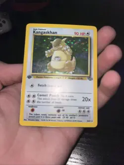 Pokemon TCG Kangaskhan 1st Edition Holo Rare Card 5/64 Jungle 1999 WOTC LP-MP - Image 5