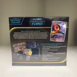 Phantasmal Flames Pokemon Center Exclusive Elite Trainer Box ETB SEALED - Image 2