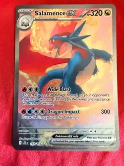 Salamence EX 187/159 Pokemon Journey Together SIR - Image 1