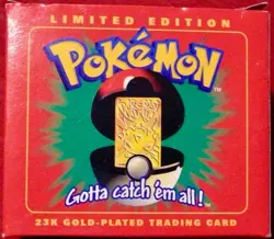 1999 Pokemon Gotta Catch'em All 23k Gold Plated "Togepi" Trading Card - Image 2