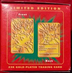 1999 Pokemon Gotta Catch'em All 23k Gold Plated "Togepi" Trading Card - Image 3
