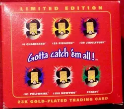 1999 Pokemon Gotta Catch'em All 23k Gold Plated "Togepi" Trading Card - Image 4