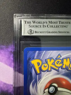 2000 Pokemon Team Rocket : # 5 Dark Dragonite Holo R BGS 9 MINT - Image 3