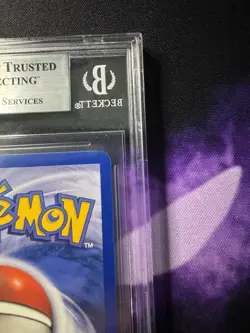 2000 Pokemon Team Rocket : # 5 Dark Dragonite Holo R BGS 9 MINT - Image 4