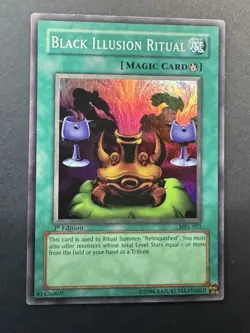 Black Illusion Ritual MRL-051 Magic Ruler 1st Edition LP - Image 1