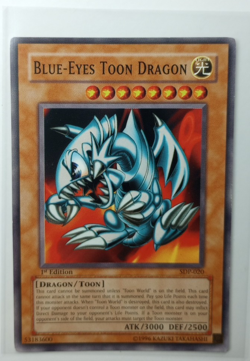 1st Edition Blue-Eyes Toon Dragon - SDP-020 (Starter Deck: Pegasus- First) LP NM - Image 4