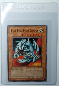 1st Edition Blue-Eyes Toon Dragon - SDP-020 (Starter Deck: Pegasus- First) LP NM - Image 5