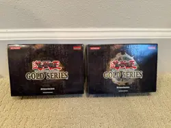 Yugioh Gold Series 2008 EMPTY Booster Pack Box Set Of 2 - Image 1