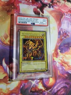 PSA 9 Winged Dragon of Ra GBI-003 SCR Secret Rare Yu-Gi-Oh! Gameboy Promo 2003 - Image 2
