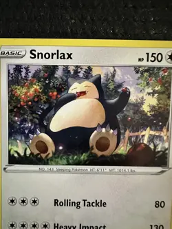 Snorlax 140/202 Sword & Shield Pokemon Rare TCG Card - Image 2