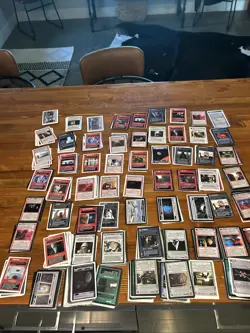 Star Wars CCG Bulk Lot Over 800 Cards Estate Find Selling As Found - Image 1