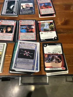Star Wars CCG Bulk Lot Over 800 Cards Estate Find Selling As Found - Image 2