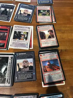 Star Wars CCG Bulk Lot Over 800 Cards Estate Find Selling As Found - Image 3