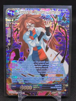 Dragon Ball Super Card Game- Android 21 mandatory gathering gold foil - Image 1