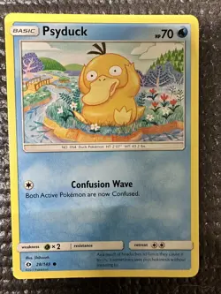Psyduck #28/149 Sun & Moon Common Pokemon Card - Image 1