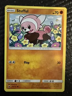 Stufful #55/111 Crimson Invasion Common Pokemon Card - Image 1