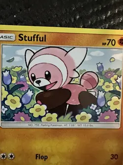 Stufful #55/111 Crimson Invasion Common Pokemon Card - Image 2