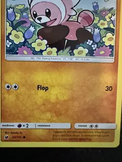 Stufful #55/111 Crimson Invasion Common Pokemon Card - Image 3