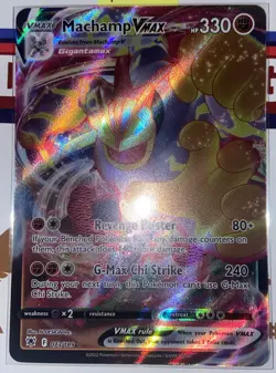 Machamp Vmax 073/189 Astral Radiance NM Full Art Pokemon Card - Image 1