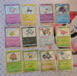 Pokemon Baby Shiny Lot TCG 12 Cards - Image 1