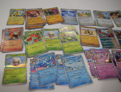 Job Lot Pokemon TCG Prismatic Evolutions Bulk 100+ Cards Holo Reverse Set Bundle - Image 3