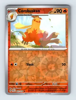 Combusken SV09: Journey Together Uncommon Reverse Holo 023/159 Pokemon Cards - Image 1