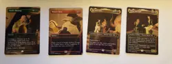 (PD 544) MTG Avatar The Last Airbender MISPRINT CRIMPED Card Lot Magic - Image 1