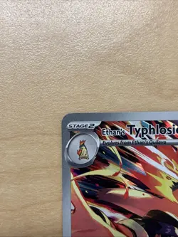 Pokemon SV 2025 Destined Rivals Dri en Ethan's Typhlosion Card #190/182 - Image 2