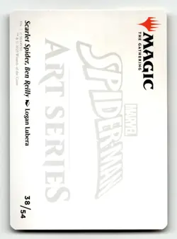 Scarlet Spider, Ben Reilly Art Card (Gold-Stamped Signature) 38 S Art Series: Ma - Image 2