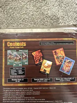 ONE PIECE CARD GAME: DEVIL FRUIT COLLECTION VOL.2 SEALED (READ) - Image 3