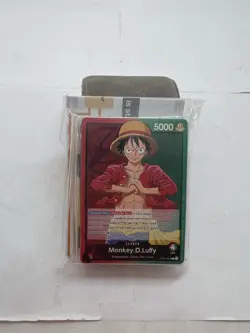 One Piece Card Game Monkey.D.Luffy OP01-003 Demo Deck English New - Image 1