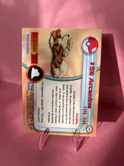 Topps Blue Label 1999 #59 Arcanine Holo/Foil Card Near Mint - Image 2