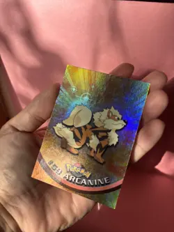 Topps Blue Label 1999 #59 Arcanine Holo/Foil Card Near Mint - Image 5