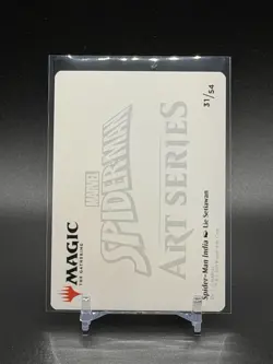 Spider Man Gold Stamped Art Card 31/54 - Image 2