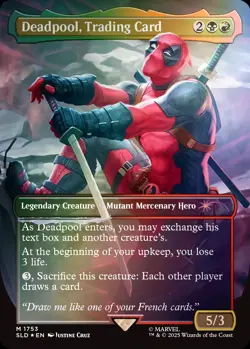 FOIL | MTG Secret Lair x MARVEL's Deadpool Limited Edition Set (Sealed) - Image 2
