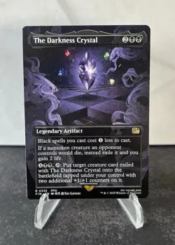 MTG - The Darkness Crystal - Borderless Rare #335 - Final Fantasy NM NON FOIL - Image 1