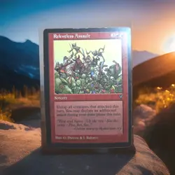 MTG VINTAGE Relentless Assault Visons MAGIC THE GATHERING MP - Image 1