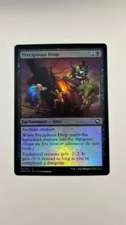 MTG Adventures in the Forgotten Realms Precipitous Drop Foil 115/281 - Image 1