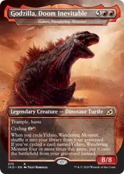 MTG Godzilla, Doom Inevitable - Yidaro, Wandering Monster, Light Play, English I - Image 1
