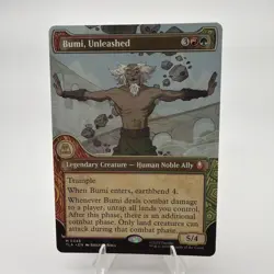 Magic the Gathering Bumi, Unleashed Borderless - Image 1