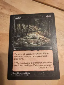 MTG Perish - Tempest Near mint - Image 1